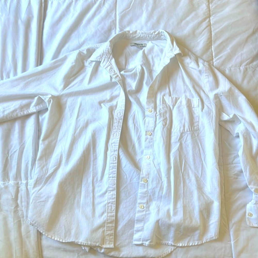 Madewell Button-down Top Size Small